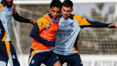 رودريغو يعود إلى التدريبات الجماعية لريال مدريد