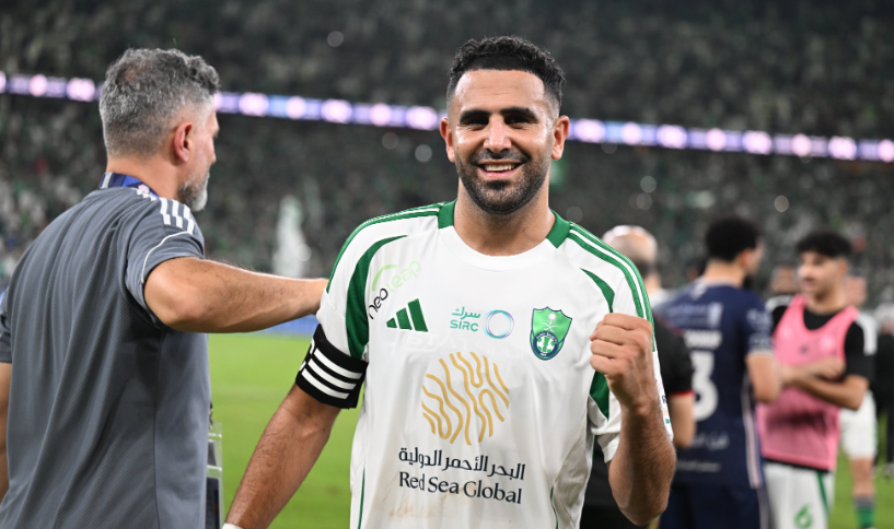 محرز يقود الأهلي لتحقيق الفوز على الرائد في دوري روشن السعودي