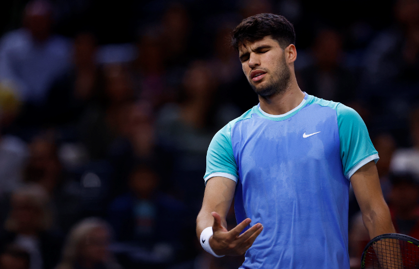 الإسباني لوكاس ألكاراز يودّع بطولة باريس ماسترز للتنس