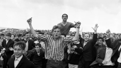 سانت إيتيان الفرنسي ينعي وفاة أسطورة الكرة الجزائرية رشيد مخلوفي