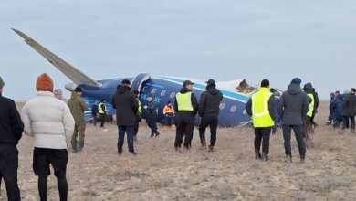 تحطم طائرة أذربيجانية قرب أكتاو في كازاخستان وعلى متنها 105 ركاب