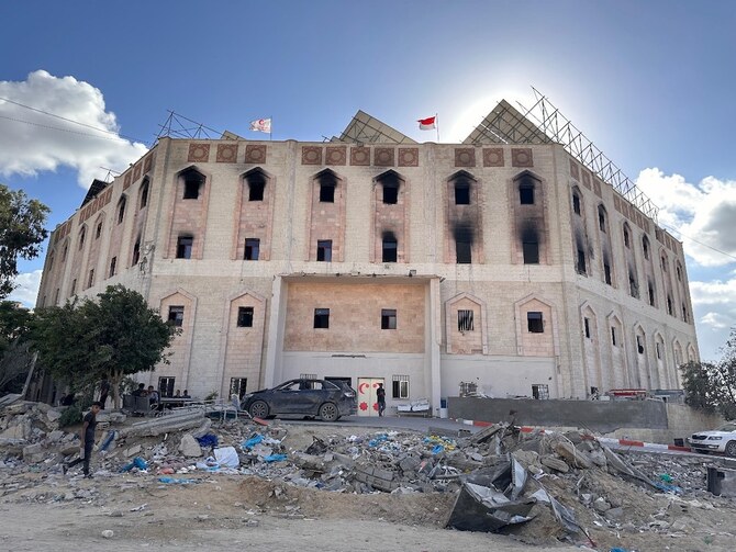 Zionist Forces Evacuate Patients from Indonesian Hospital in Gaza