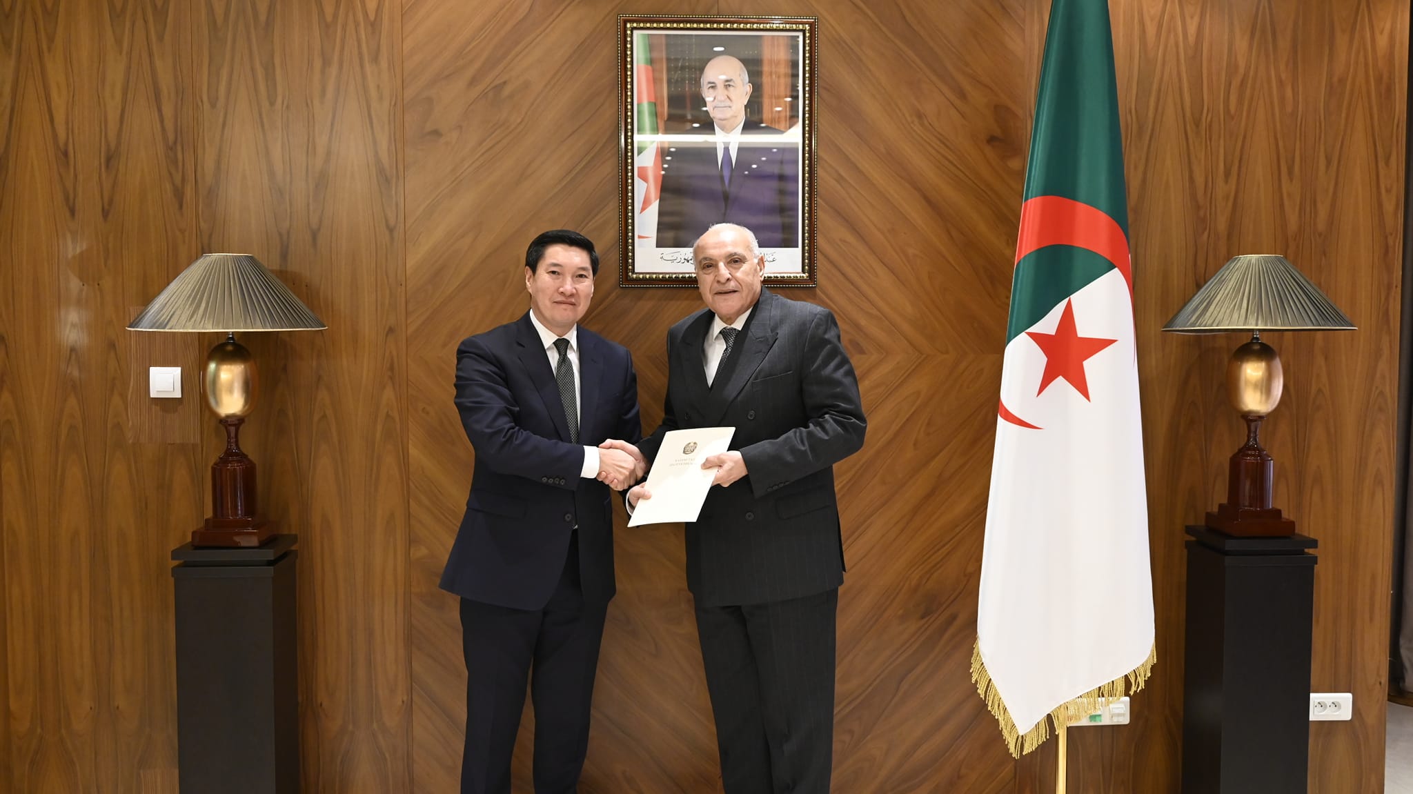 وزير الدولة وزير الخارجية الجزائري أحمد عطاف