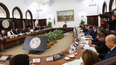 مجلس الوزراء الجزائري