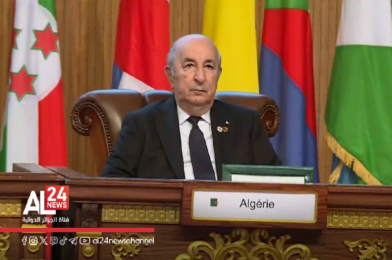 Le président algérien participe à Nouakchott aux travaux de la Conférence continentale sur l'éducation, la jeunesse et l'employabilité