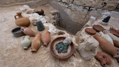 قطع أثرية من العصر البطلمي