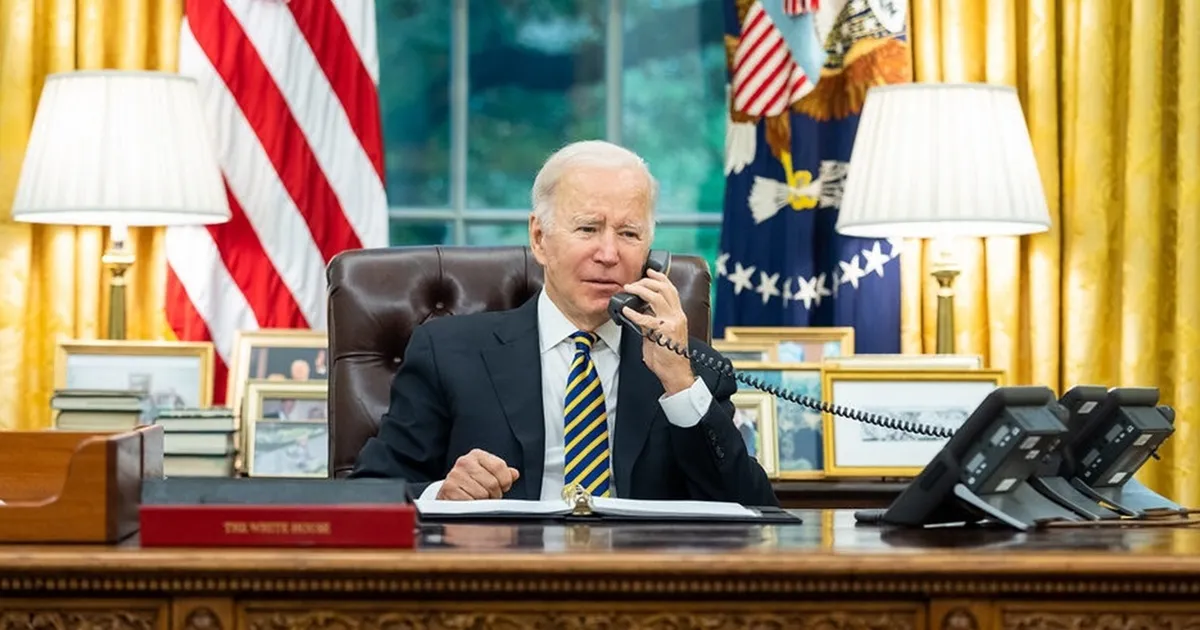 الرئيس الأمريكي جو بايدن