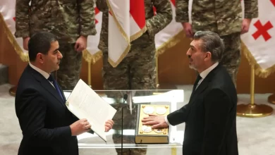 ميخائيل كافيلاشفيلي يؤدي اليمين الدستورية رئيسا لجورجيا