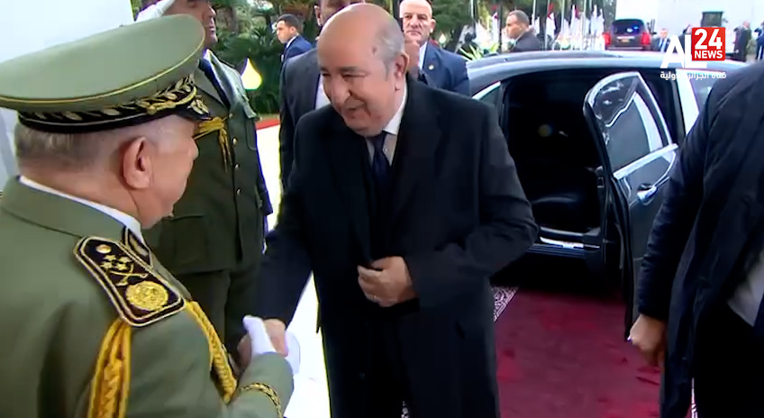 الرئيس الجزائري يشرف على تكريم النخب الرياضية العسكرية الفائزين في الألعاب العسكرية الإفريقية