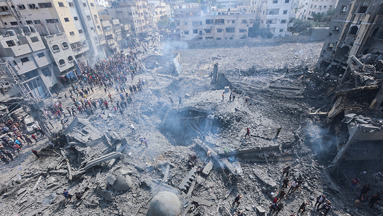 World Bank: Zionist Entity Destroyed 93% of Bank Branches in Gaza