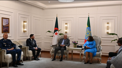 وزير الدولة وزير الخارجية الجزائري أحمد عطاف يحل بأديس أبابا