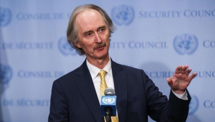 المبعوث الأممي إلى سوريا غير بيدرسون