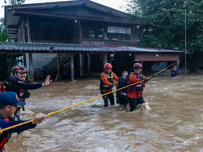 Thaïlande : 25 morts suite aux inondations dans le sud du pays