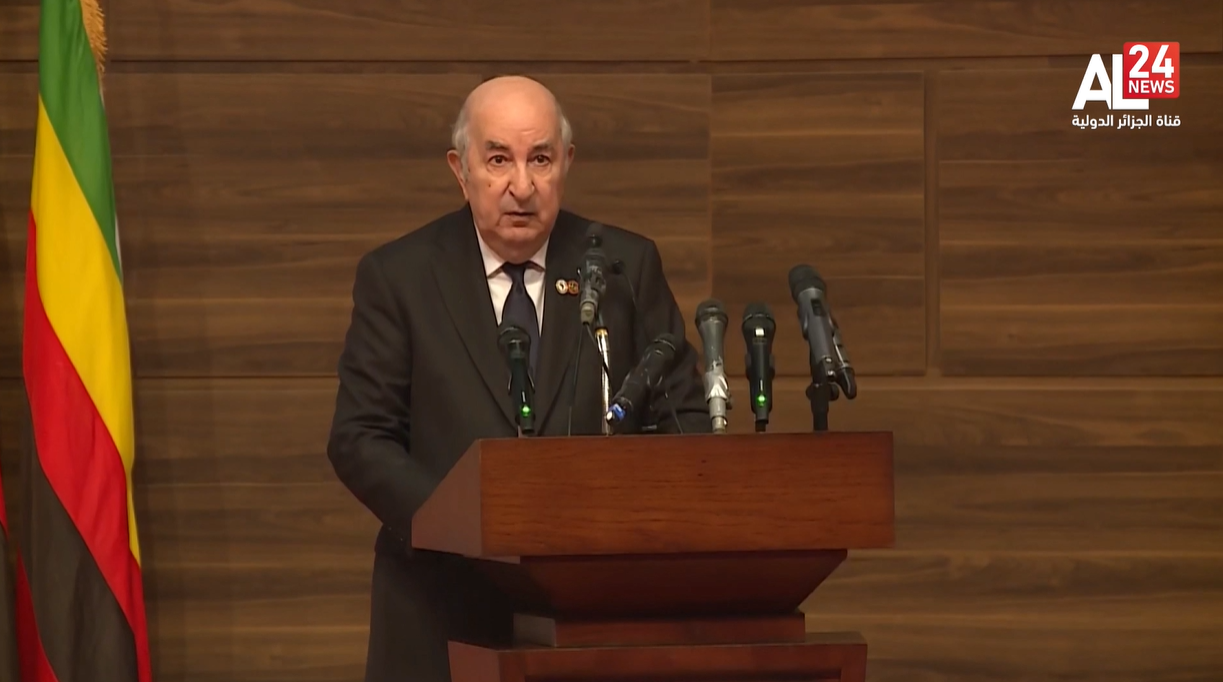 discours du président tebboune à Nouakchott