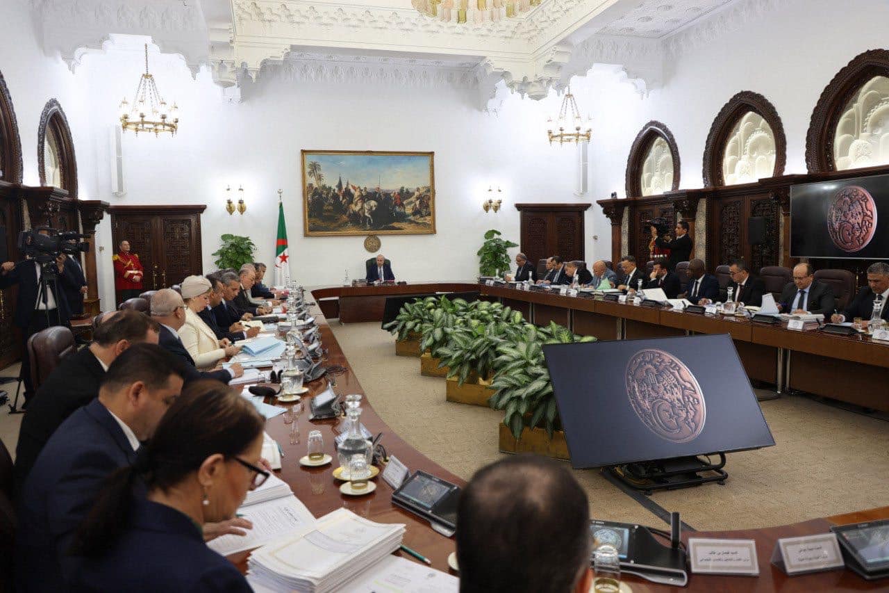 مجلس الوزراء الجزائري