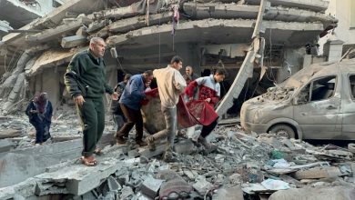 Ghaza 35 Palestiniens tombent en martyrs dans une série de bombardements sionistes
