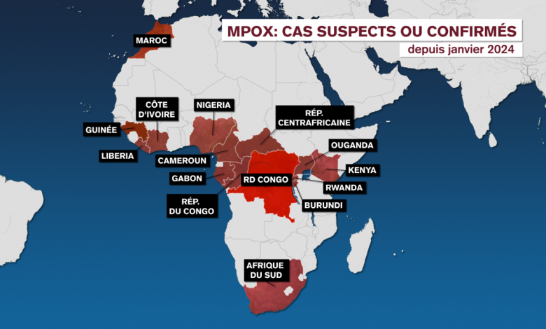 Mpox : 1.200 décès et plus de 62.000 cas enregistrés en Afrique