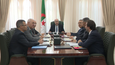 الرئيس الجزائري عبد المجيد تبون