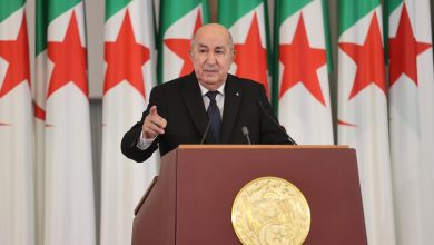 الرئيس الجزائري عبد المجيد تبون