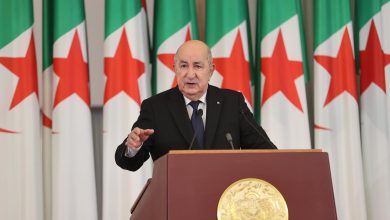 الرئيس الجزائري عبد المجيد تبون