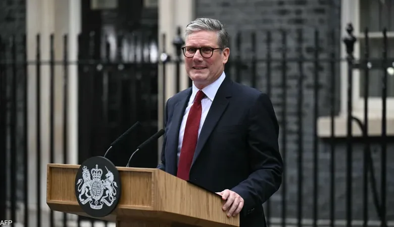 رئيس الوزراء البريطاني كير ستارمر