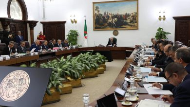 مجلس الوزراء الجزائري