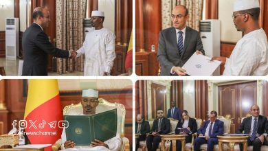 سفيان شايب يسلّم رسالة من الرئيس الجزائري إلى نظيره التشادي