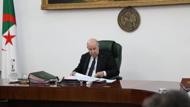 الرئيس الجزائري عبد المجيد تبون،