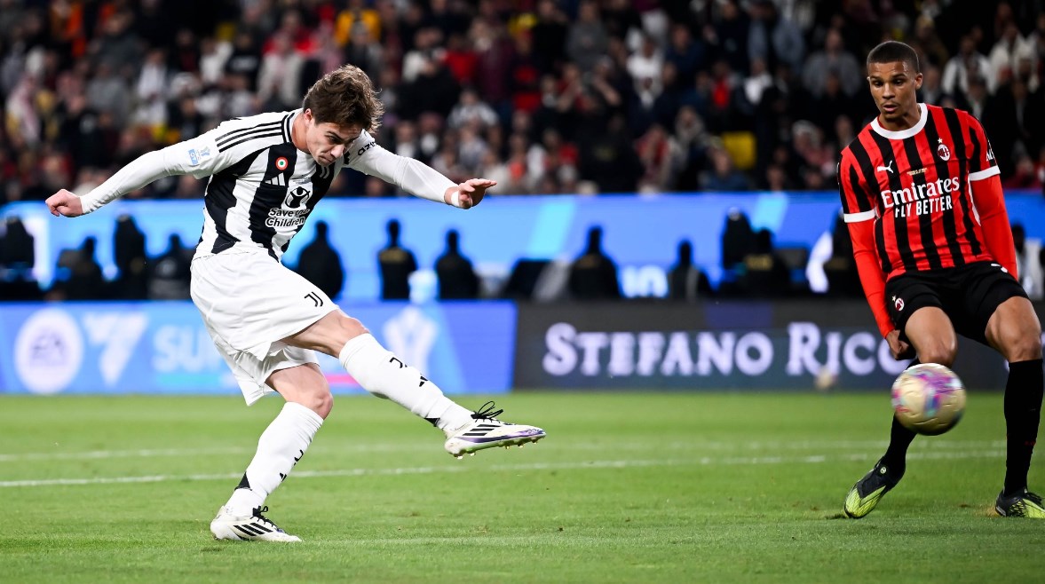 آسي ميلان يهزم جوفنتوس ويبلغ نهائي السوبر الإيطالي