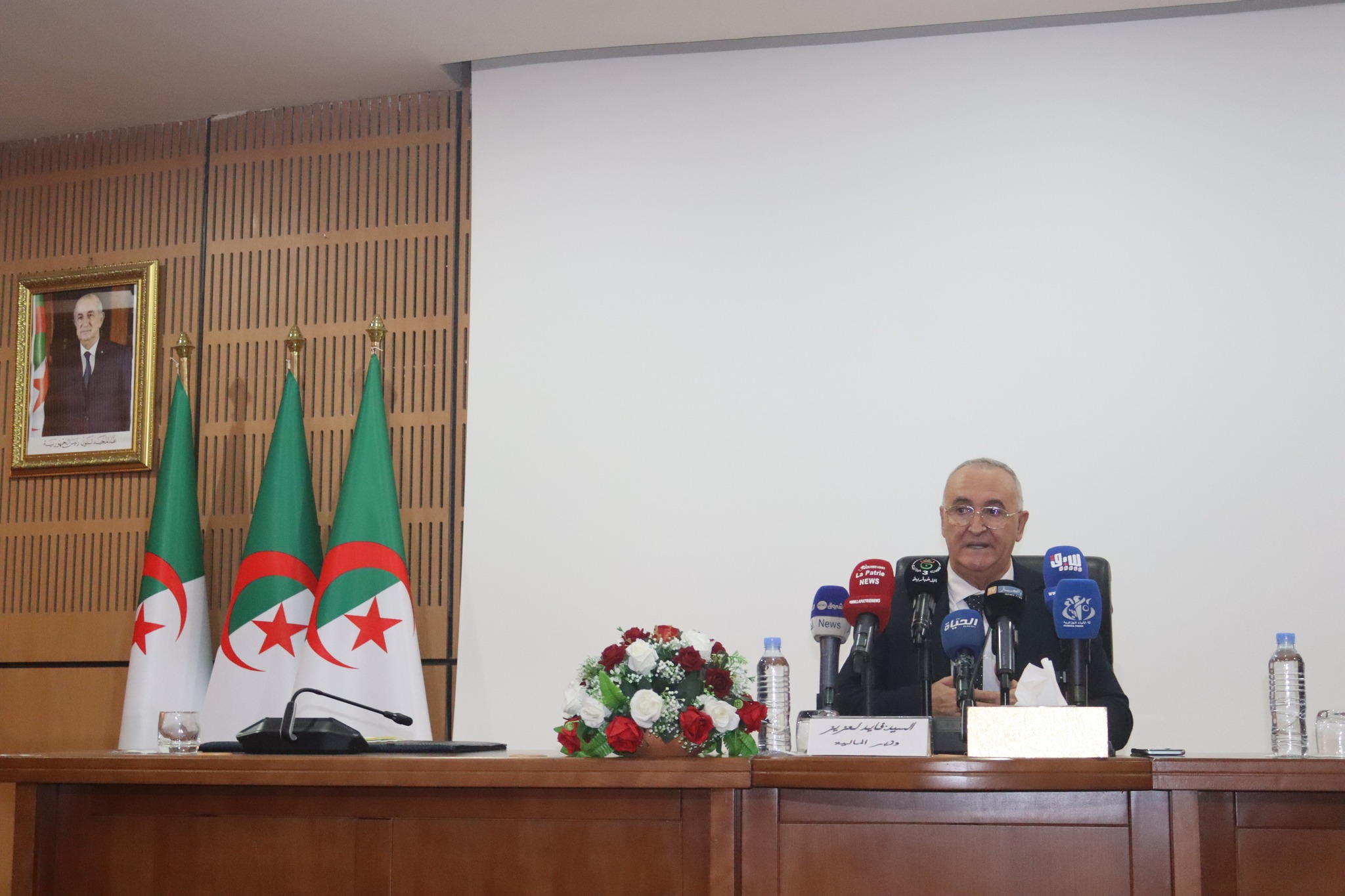 وزير المالية الجزائري لعزيز فايد