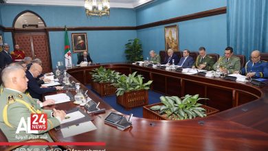 Le président algérien préside une réunion du Haut Conseil de sécurité