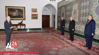 Le président algérien préside la cérémonie de remise des lettres de créance de trois nouveaux ambassadeurs