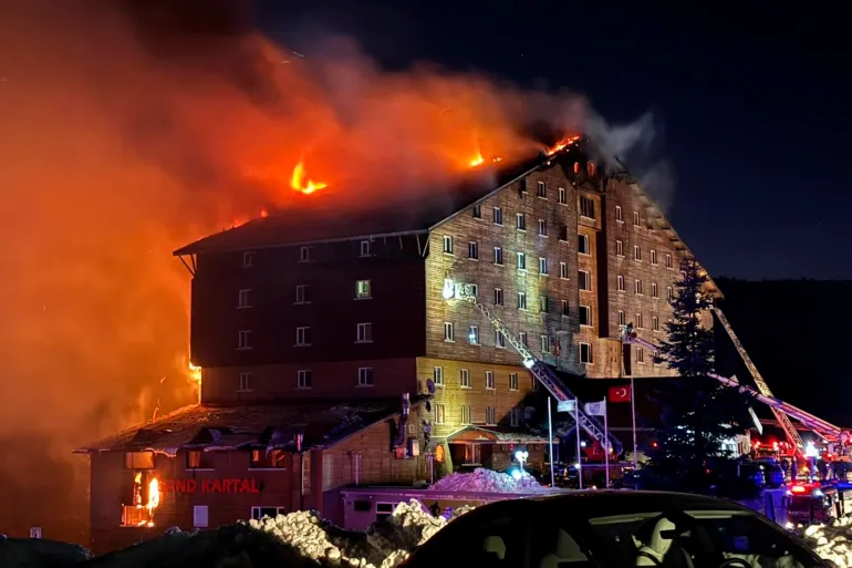 Turkey Ski Resort Fire: Death Toll Rises to 66, Investigations Underway