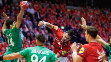 المنتخب الجزائري لكرة اليد ينهزم أمام الدانمارك