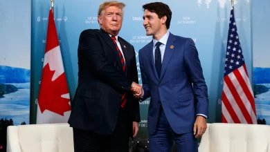 الرئيس الأمريكي المنتخب دونالد ترامب ورئيس الوزراء الكندي جاستن ترودو