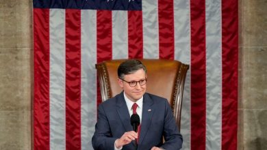 مايك جونسون رئيس مجلس النواب الأمريكي