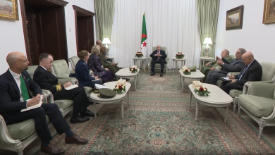 Le président algérien reçoit le Commandant d'AFRICOM