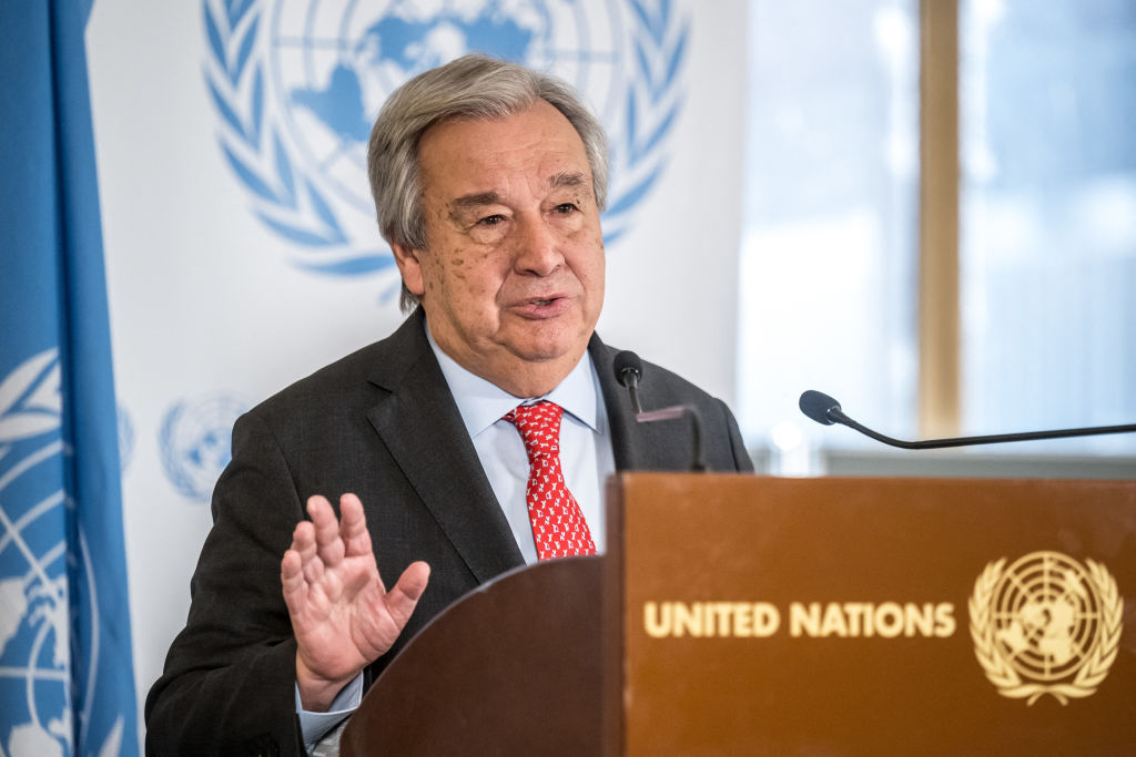 UN Chief Thanks Algeria for Middle East Dialogue and Calls for Permanent Gaza Ceasefire
