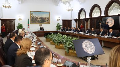 مجلس الوزراء الجزائري