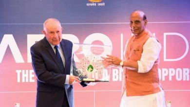 الفريق أول شنڨريحة يشارك في مراسم افتتاح معرض" AERO INDIA"