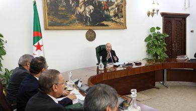 الرئيس الجزائري عبد المجيد تبون