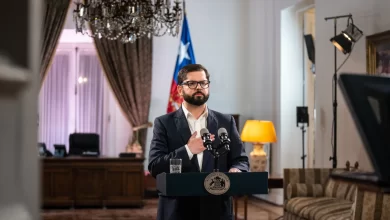 الرئيس التشيلي يأمر بفرض حظر التجوال بسبب حرائق الغابات