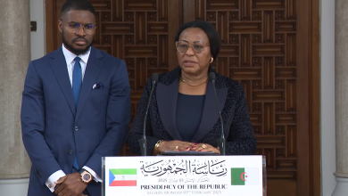 السفيرة الجديدة لجمهورية غينيا الاستوائية لدى الجزائر، غير تروديس نسونغ نغونغ نسوغا