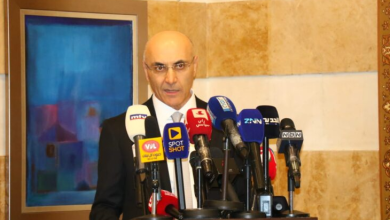 وزير الداخلية اللبناني أحمد الحجار