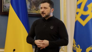 الرئيس الأوكراني فولوديمير زيلينسكي