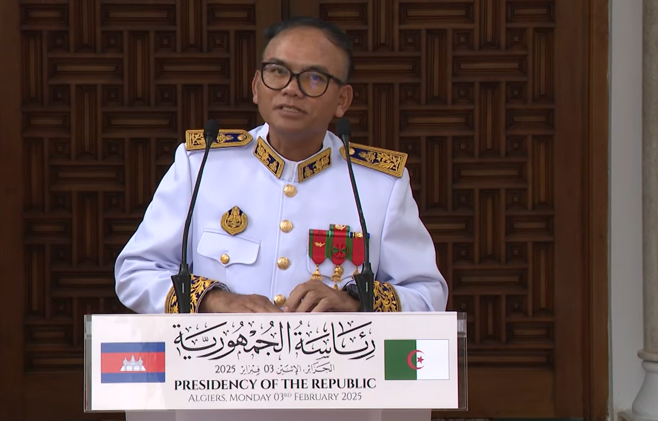 السفير الجديد لمملكة كمبوديا لدى الجزائر، أوك سارون