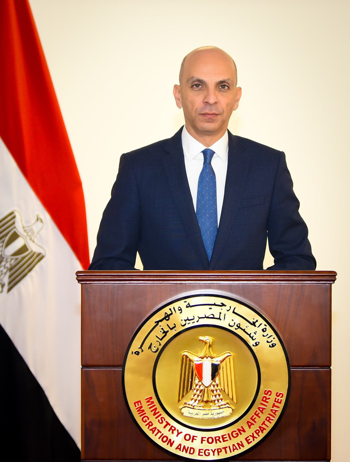 Le porte-parole de la diplomatie égyptienne, l'ambassadeur Tamim Khallaf