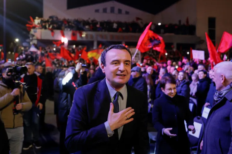 رئيس وزراء كوسوفو ألبين كورتي