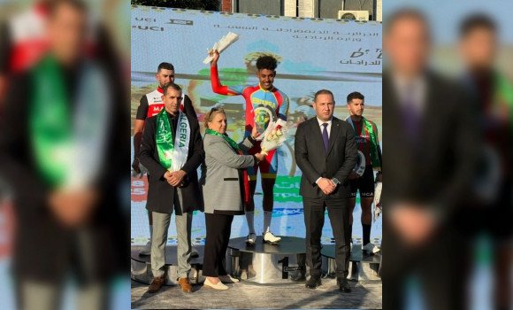 الدراج الاريتيري ميلكياس يتوج بسباق الجائزة الكبرى لساقية سيدي يوسف