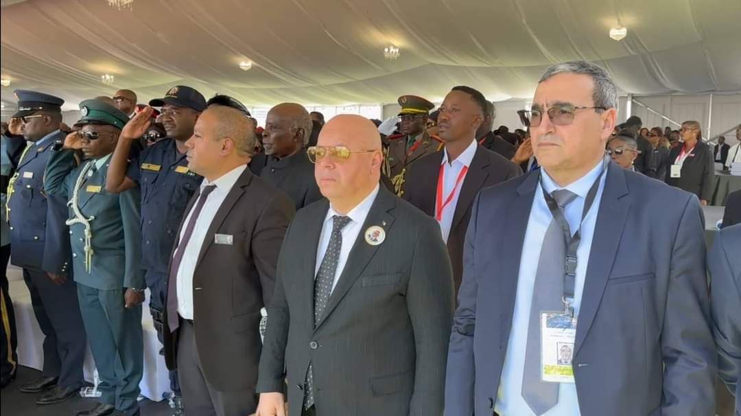 Le ministre algérien des Moudjahidine et des Ayants-droit prend part aux funérailles de l'ancien président de la République de Namibie
